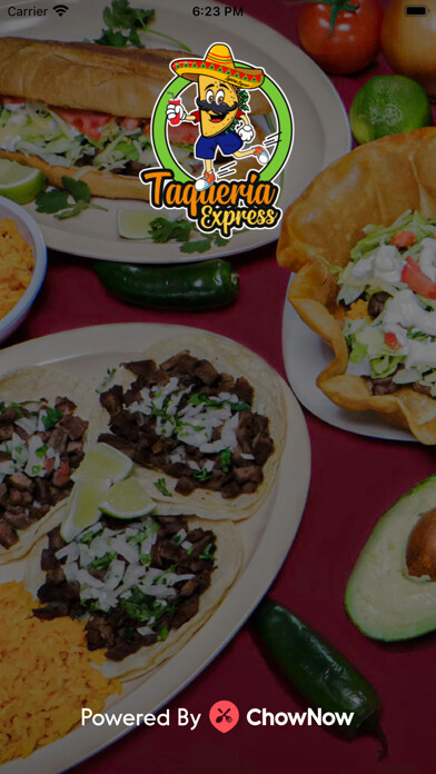 Emulate iPhone app Taqueria Express using MyAndroid