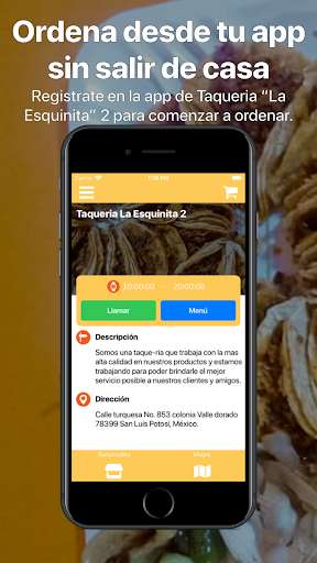 Run android online APK Taqueria La Esquinita 2 from MyAndroid or emulate Taqueria La Esquinita 2 using MyAndroid