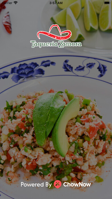 Emulate iPhone app Taqueria Zamora To Go using MyAndroid