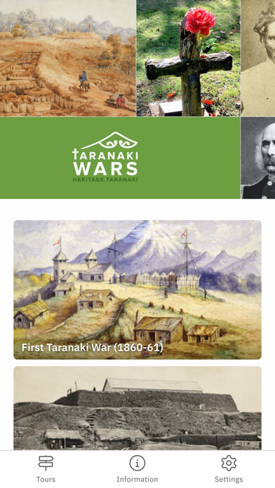 Emulate iPhone app Taranaki Wars using MyAndroid