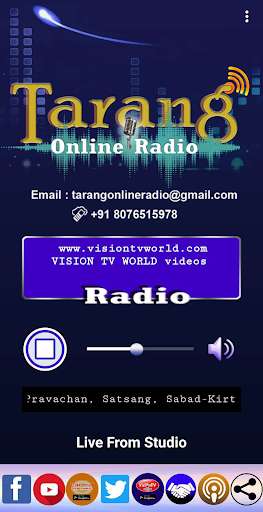 Run android online APK Tarang Online Radio from MyAndroid or emulate Tarang Online Radio using MyAndroid
