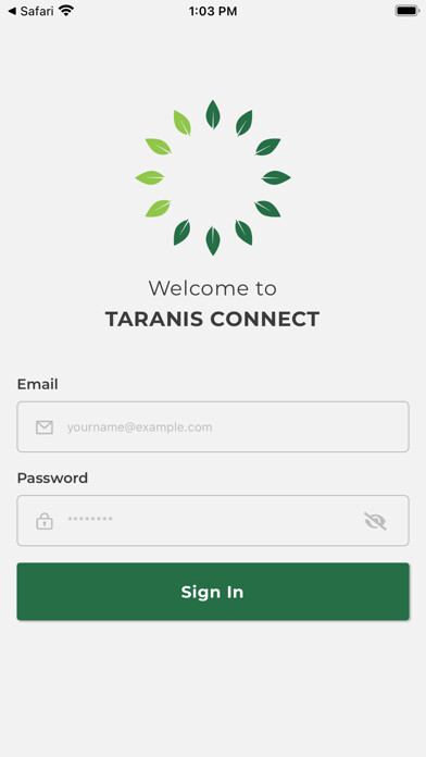 Emulate iPhone app Taranis Connect using MyAndroid Emulate iPhone app Taranis Connect using MyAndroid