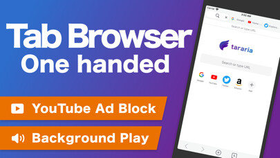 Emulate iPhone app tararia - Multi Tab WebBrowser using MyAndroid