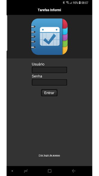 Run android online APK Tarefas Informi from MyAndroid or emulate Tarefas Informi using MyAndroid