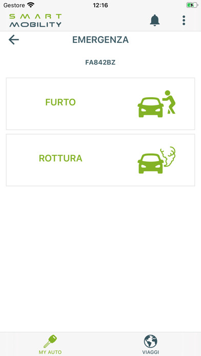 Emulate iPhone app Targa Smart Mobility using MyAndroid