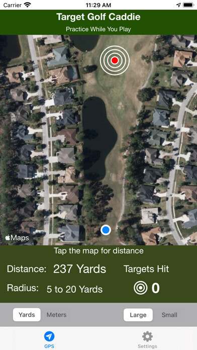 Emulate iPhone app Target Golf Caddie using MyAndroid Emulate iPhone app Target Golf Caddie using MyAndroid
