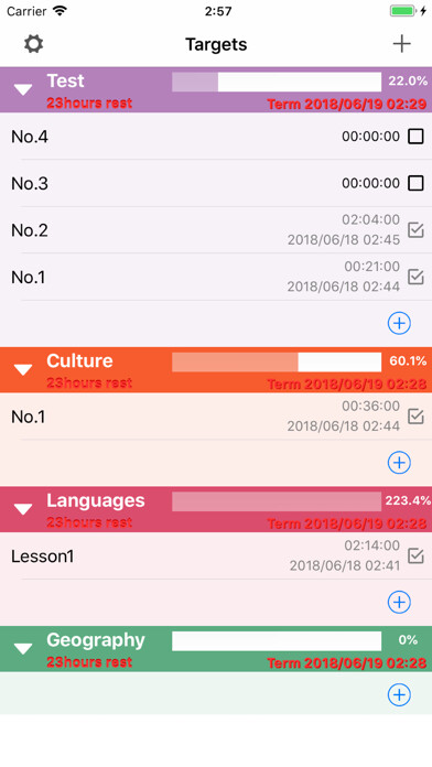 Emulate iPhone app Targets - Time management app using MyAndroid Emulate iPhone app Targets - Time management app using MyAndroid