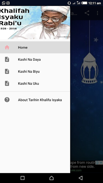 Run android online APK Tarihin Khalifa Isyaka Rabiu from MyAndroid or emulate Tarihin Khalifa Isyaka Rabiu using MyAndroid Run android online APK Tarihin Khalifa Isyaka Rabiu from MyAndroid or emulate Tarihin Khalifa Isyaka Rabiu using MyAndroid