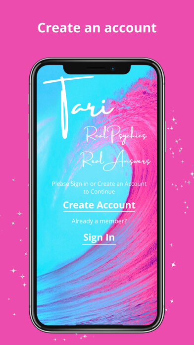 Emulate iPhone app Tari Psychics using MyAndroid