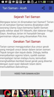 Emulate Android APK Tari Saman Aceh Apps Emulate Android APK Tari Saman Aceh Apps