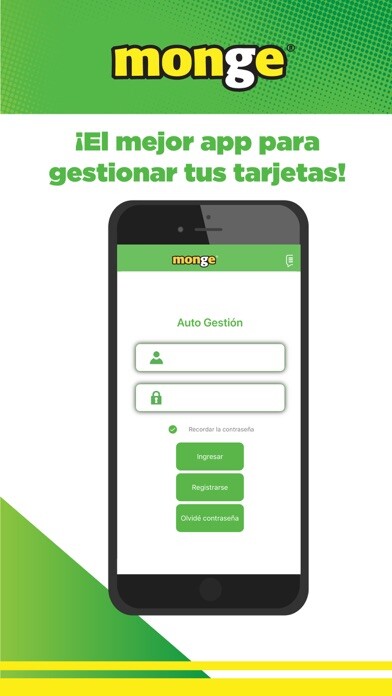 Emulate iPhone app Tarjetas Monge using MyAndroid Emulate iPhone app Tarjetas Monge using MyAndroid