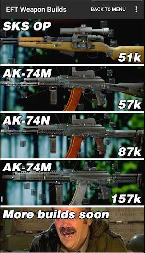 Run android online APK Tarkov Weapon Builds from MyAndroid or emulate Tarkov Weapon Builds using MyAndroid