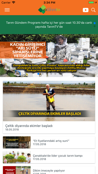 Emulate iPhone app Tarım TV using MyAndroid Emulate iPhone app Tarım TV using MyAndroid
