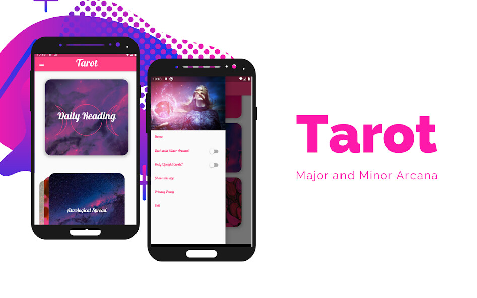 Run android online APK Tarot Card Reading App Free Deck  Spreads Daily from MyAndroid or emulate Tarot Card Reading App Free Deck  Spreads Daily using MyAndroid