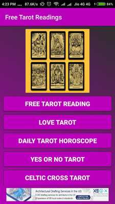 Emulate Android APK Tarot Card Readings 2019