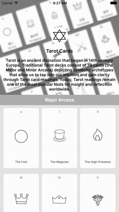 Emulate iPhone app Tarot Cards Reading using MyAndroid Emulate iPhone app Tarot Cards Reading using MyAndroid