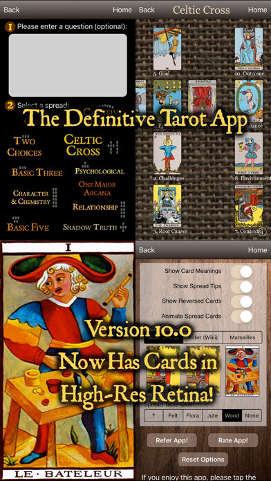 Emulate iPhone app Tarot Pro using MyAndroid Emulate iPhone app Tarot Pro using MyAndroid