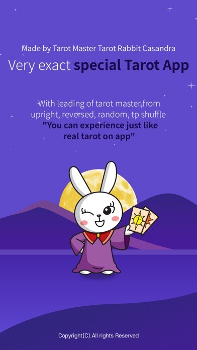 Emulate iPhone app Tarot rabbit Casandra using MyAndroid Emulate iPhone app Tarot rabbit Casandra using MyAndroid