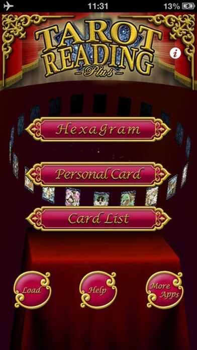 Emulate iPhone app TAROT READING Premium using MyAndroid Emulate iPhone app TAROT READING Premium using MyAndroid