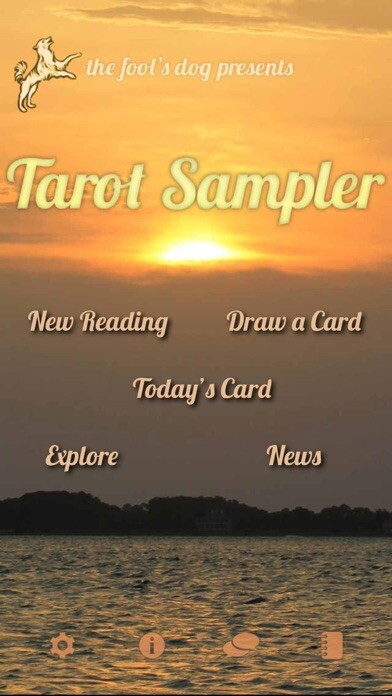 Emulate iPhone app Tarot Sampler using MyAndroid Emulate iPhone app Tarot Sampler using MyAndroid