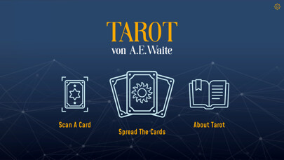 Emulate iPhone app Tarot von A.E. Waite iCards using MyAndroid