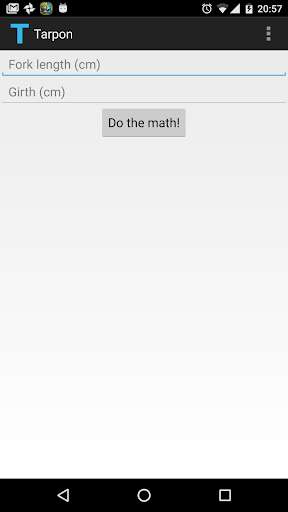 Emulate Android APK Tarpon Calculator Emulate Android APK Tarpon Calculator