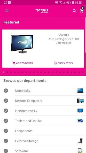 Run android online APK Tarsus Distribution from MyAndroid or emulate Tarsus Distribution using MyAndroid