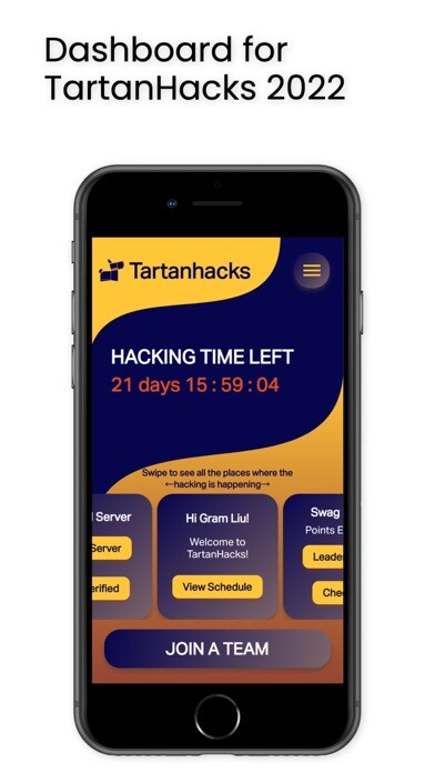 Emulate iPhone app TartanHacks Dashboard using MyAndroid Emulate iPhone app TartanHacks Dashboard using MyAndroid