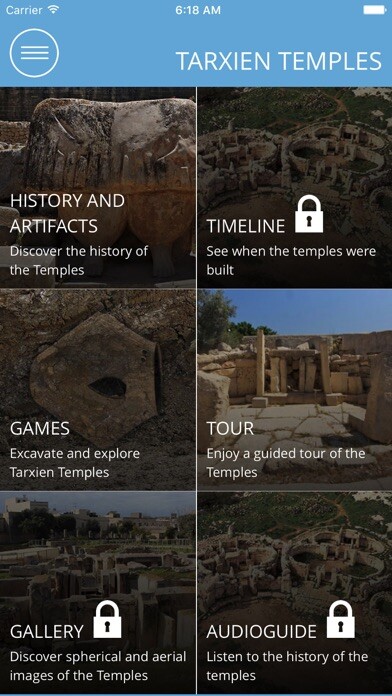 Emulate iPhone app Tarxien Temples using MyAndroid Emulate iPhone app Tarxien Temples using MyAndroid