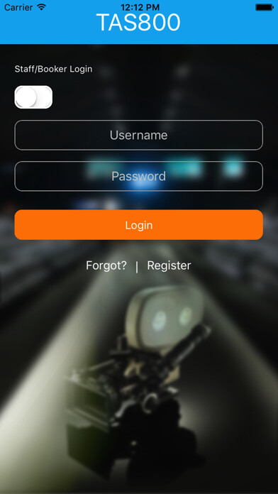 Emulate iPhone app TAS 800 using MyAndroid