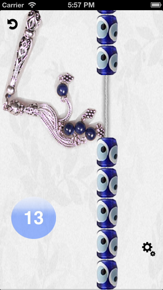 Emulate iPhone app Tasbih PRO! using MyAndroid