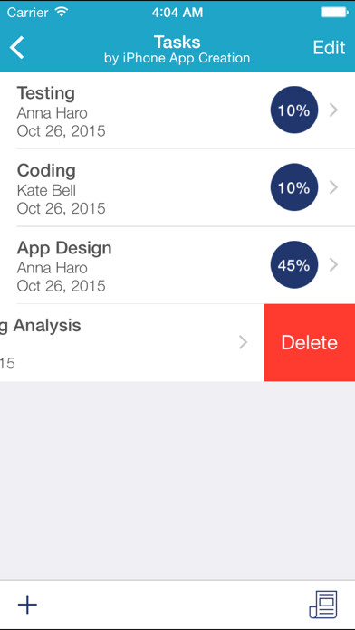 Emulate iPhone app Task Center using MyAndroid Emulate iPhone app Task Center using MyAndroid