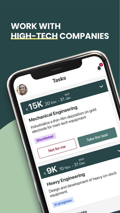 Emulate iPhone app Tasker for Engineers using MyAndroid
