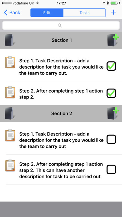 Emulate iPhone app Task Grab Bag using MyAndroid Emulate iPhone app Task Grab Bag using MyAndroid