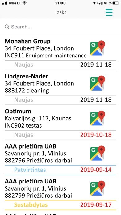 Emulate iPhone app Taskis app using MyAndroid Emulate iPhone app Taskis app using MyAndroid