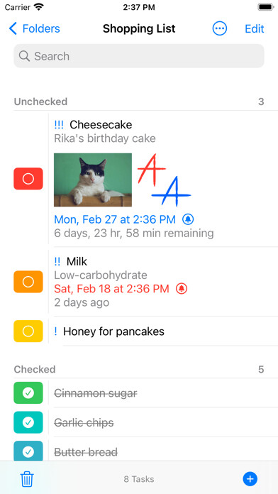 Emulate iPhone app Task List Widget, Sticky Notes using MyAndroid Emulate iPhone app Task List Widget, Sticky Notes using MyAndroid