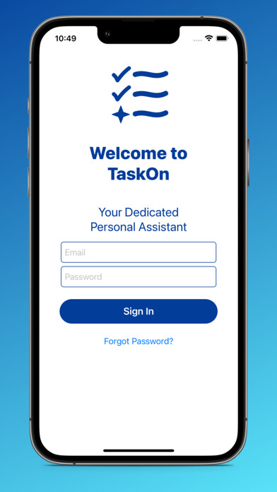 Emulate iPhone app TaskOn Assistant using MyAndroid Emulate iPhone app TaskOn Assistant using MyAndroid