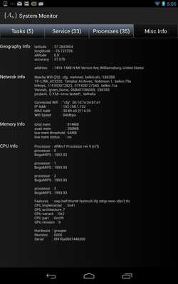 Emulate Android APK Task/Service/Process Monitor