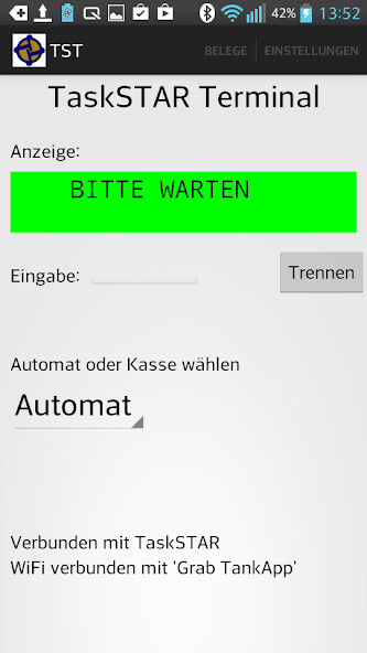 Emulate TaskSTAR Terminal Mobile from MyAndroid or run TaskSTAR Terminal Mobile using MyAndroid