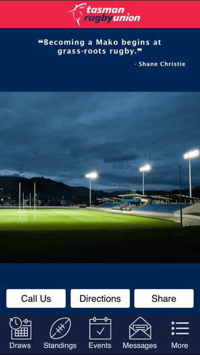 Emulate iPhone app Tasman Rugby using MyAndroid Emulate iPhone app Tasman Rugby using MyAndroid