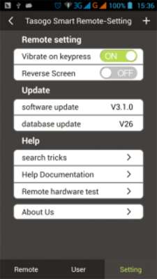 Emulate Android APK Tasogo Smart Remote Emulate Android APK Tasogo Smart Remote