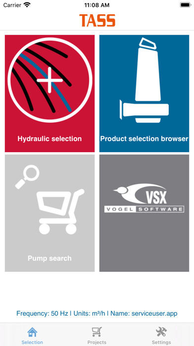 Run android online APK TASS Pump Selector from MyAndroid or emulate TASS Pump Selector using MyAndroid