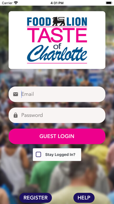 Emulate iPhone app Taste of Charlotte Guest using MyAndroid Emulate iPhone app Taste of Charlotte Guest using MyAndroid