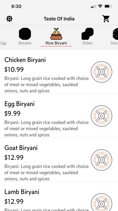 Emulate iPhone app TasteOfIndia-Fremont using MyAndroid Emulate iPhone app TasteOfIndia-Fremont using MyAndroid