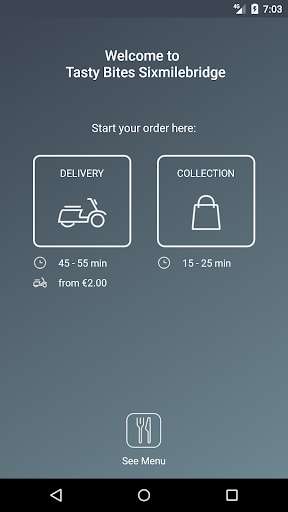 Run android online APK Tasty Bites Sixmilebridge from MyAndroid or emulate Tasty Bites Sixmilebridge using MyAndroid