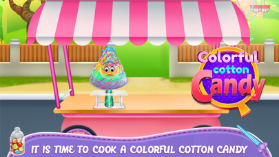 Emulate iPhone app Tasty Cotton Candy using MyAndroid