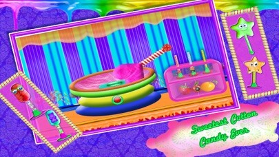 Emulate iPhone app Tasty Ice Candy Cotton Maker – Food Maker Games using MyAndroid
