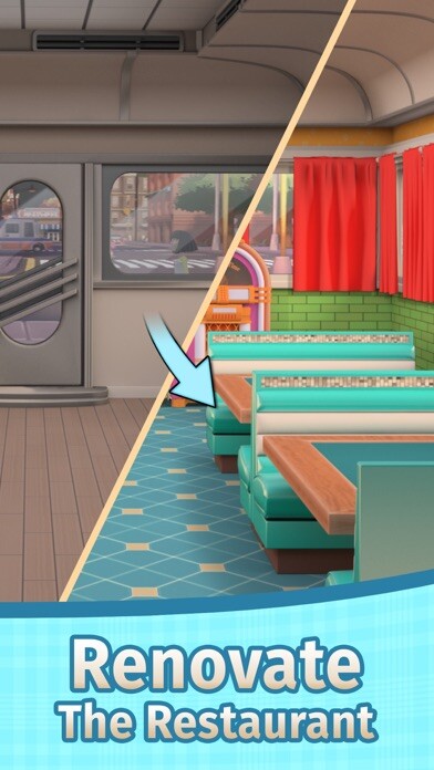 Emulate iPhone app Tasty Merge - Restaurant Game using MyAndroid Emulate iPhone app Tasty Merge - Restaurant Game using MyAndroid
