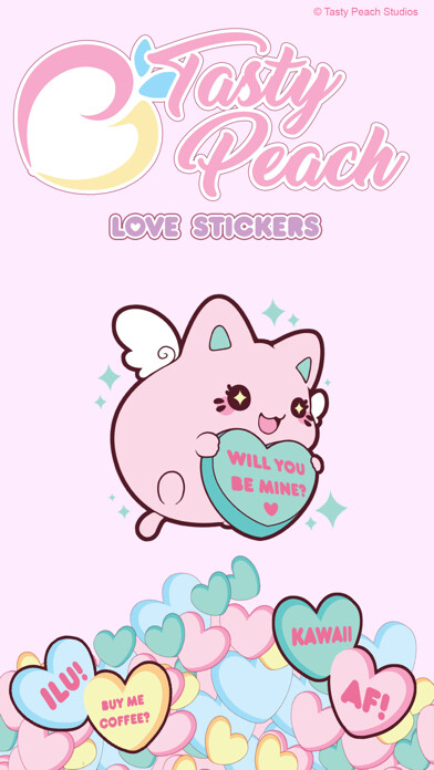 Emulate iPhone app Tasty Peach Love using MyAndroid