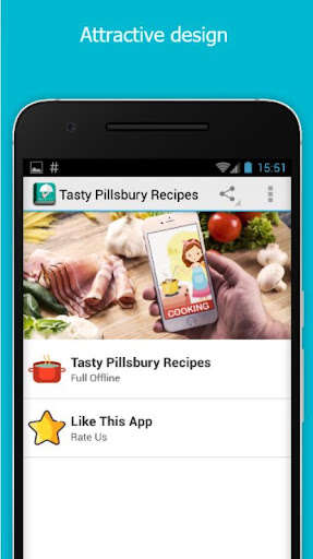 Run android online APK Tasty Pillsbury Recipes from MyAndroid or emulate Tasty Pillsbury Recipes using MyAndroid